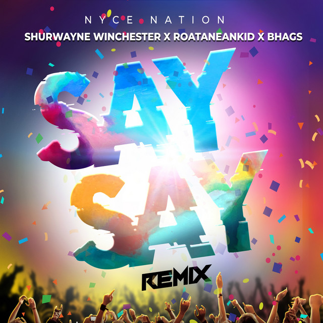 'Say Say (Remix)' cover art