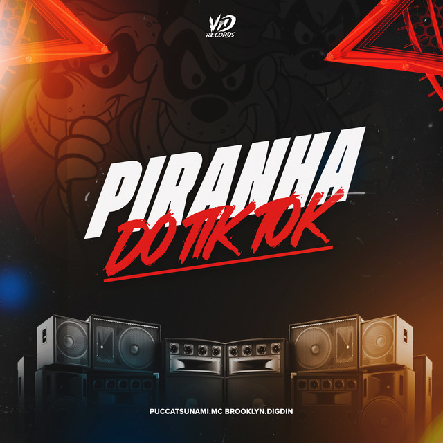 'Piranha Do TikTok' cover art