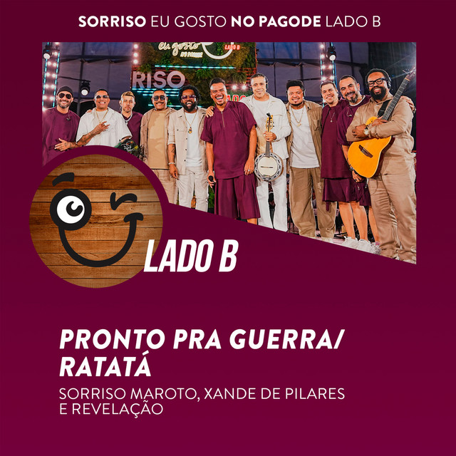 'Pronto Pra Guerra / Ratatá (Ao Vivo)' cover art