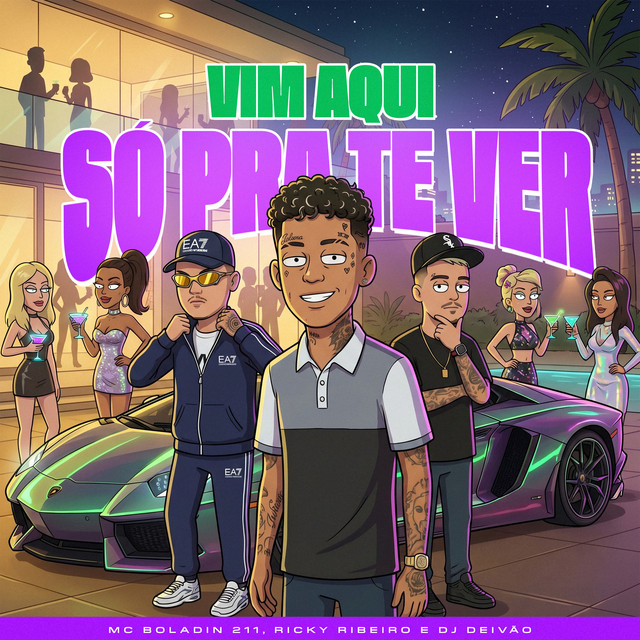 'Vim Aqui Só Pra Te Ver' cover art