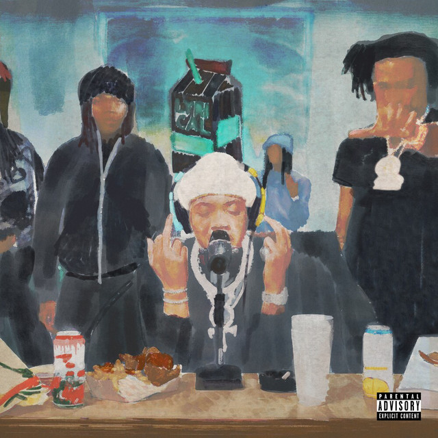 'Racks In Class (Lunch Break Freestyle)' cover art