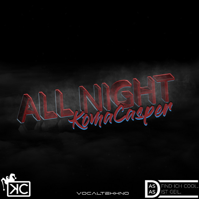 'All Night' cover art