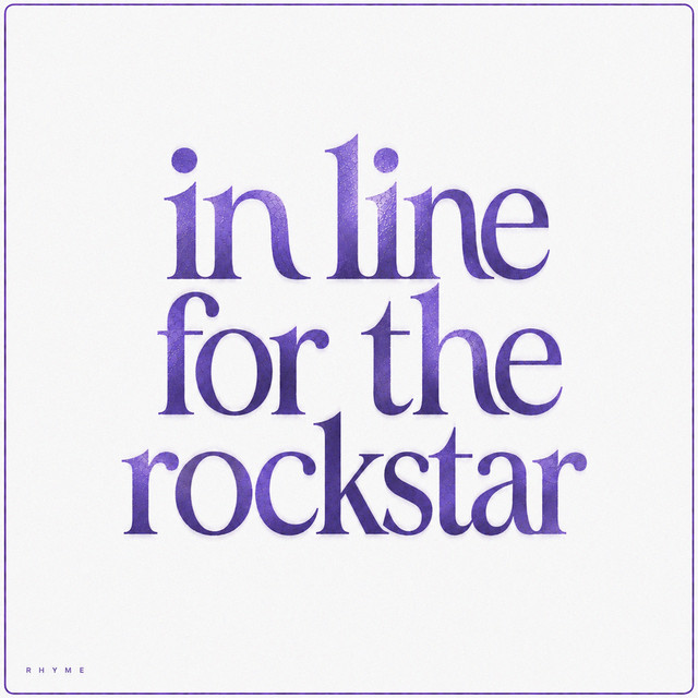 'IN LINE FOR THE ROCKSTAR' cover art