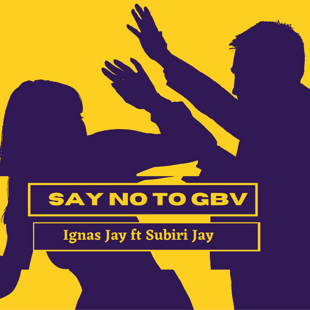 'Say no to GBV' cover art