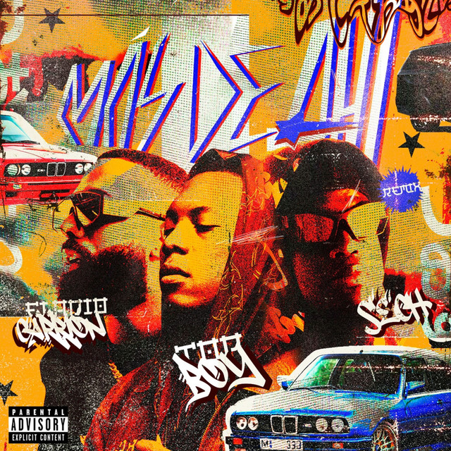 'MÁS DE AHÍ (Remix)' cover art