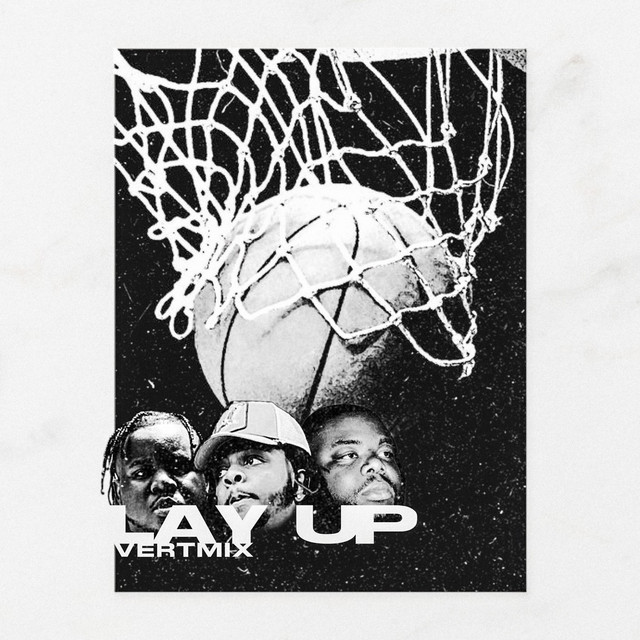 'LAY UP (Remix)' cover art