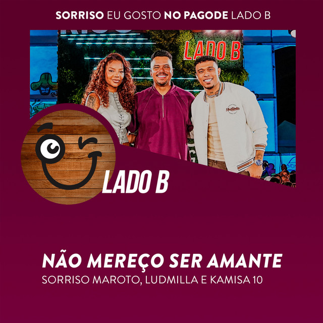 'Não Mereço Ser Amante (Ao Vivo)' cover art
