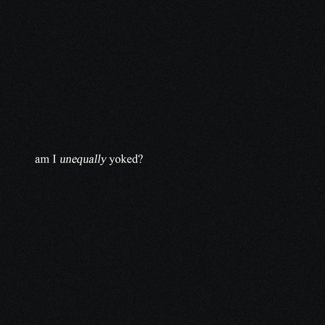 'am i unequally yoked? (alternate)' cover art