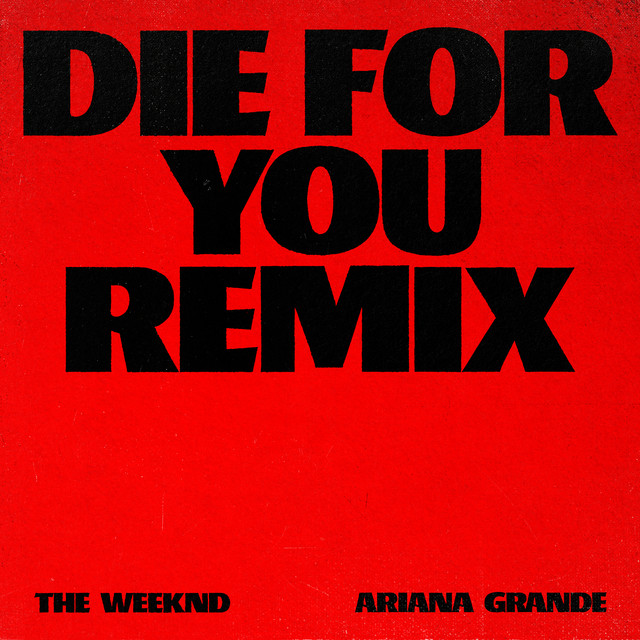 'Die For You' cover art