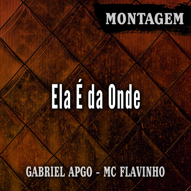 'Montagem Ela É da Onde' cover art