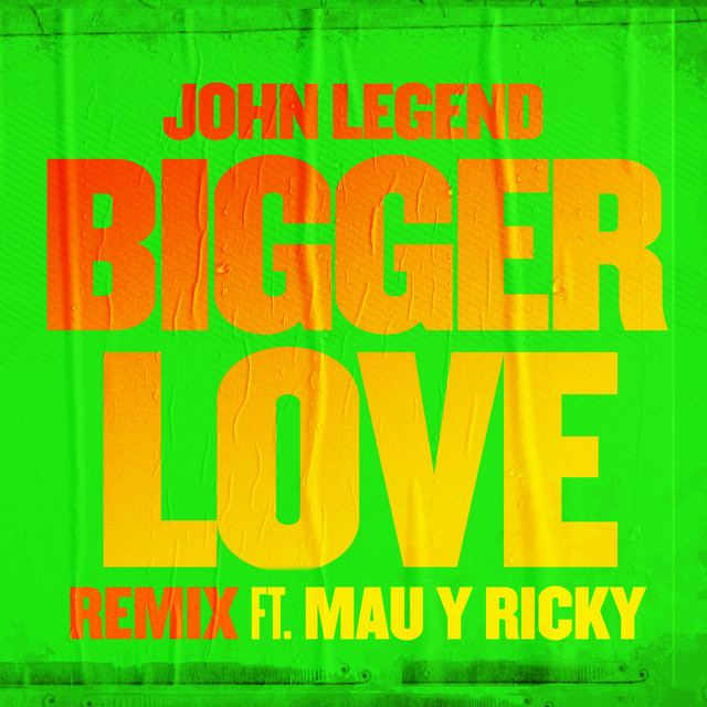 'Bigger Love (Remix)' cover art