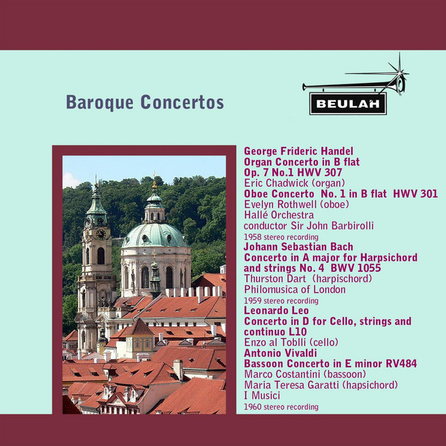 'Baroque Concertos' cover art
