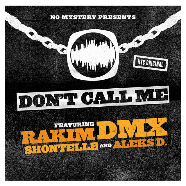 'Don't Call Me' cover art