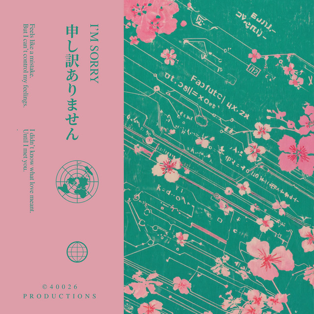 'I'M SORRY' cover art