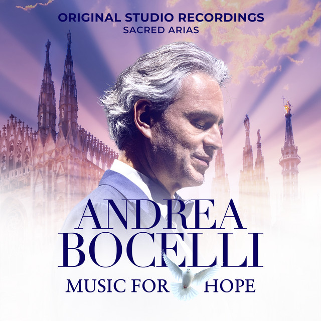 'Music For Hope: Original Recordings ‘Sacred Arias’' cover art