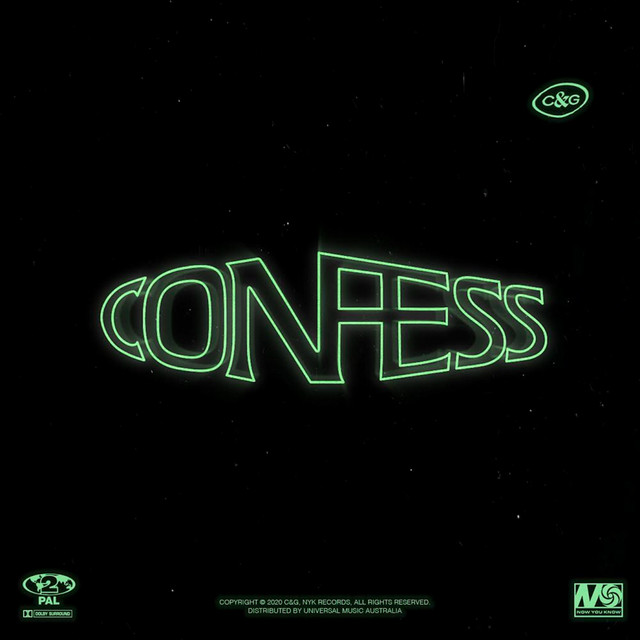 'Confess' cover art