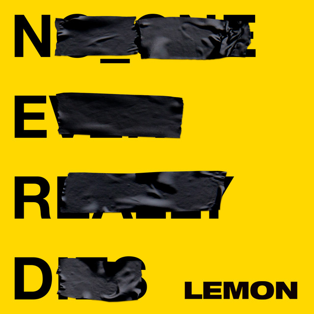 'Lemon' cover art