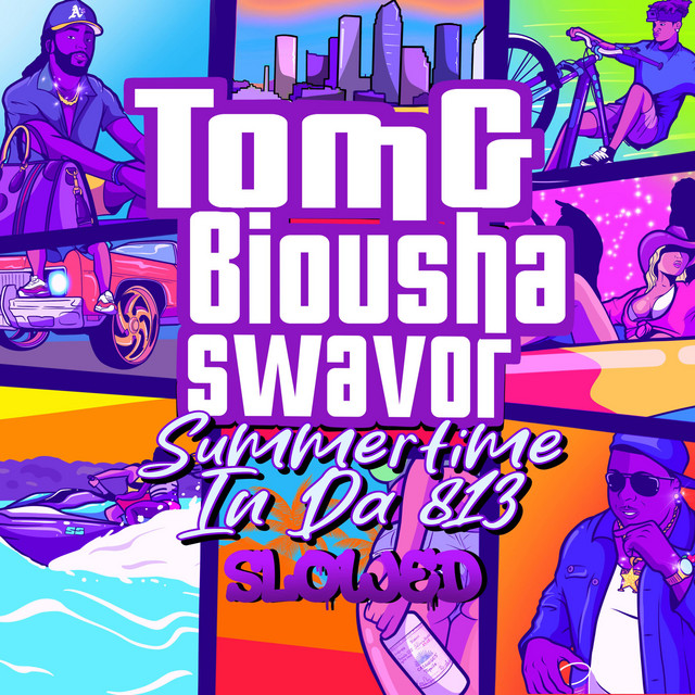 'Summertime In Da 813 (Slowed)' cover art