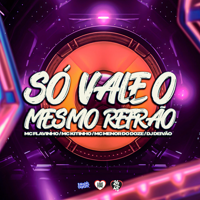 'Só Vale o Mesmo Refrão' cover art