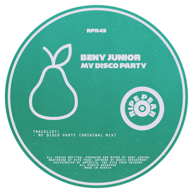 'My Disco Party' cover art