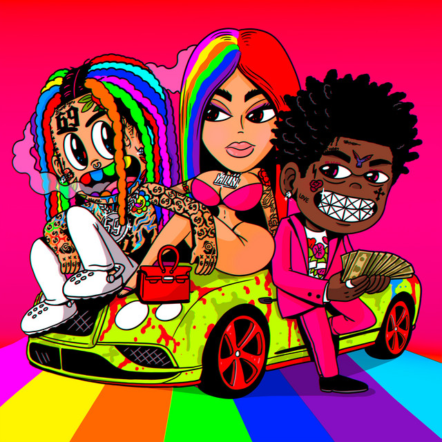 'SHAKA LAKA (feat. Kodak Black)' cover art