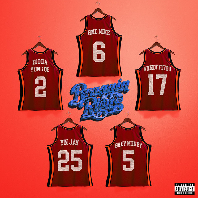 'Braggin Rights (feat. VonOff1700, YN Jay & Baby Money)' cover art