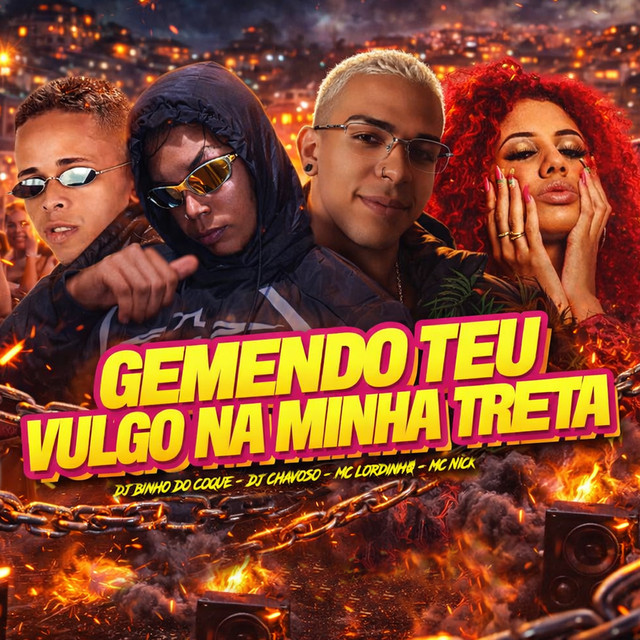 'Gemendo Teu Vulgo na Minha Treta' cover art