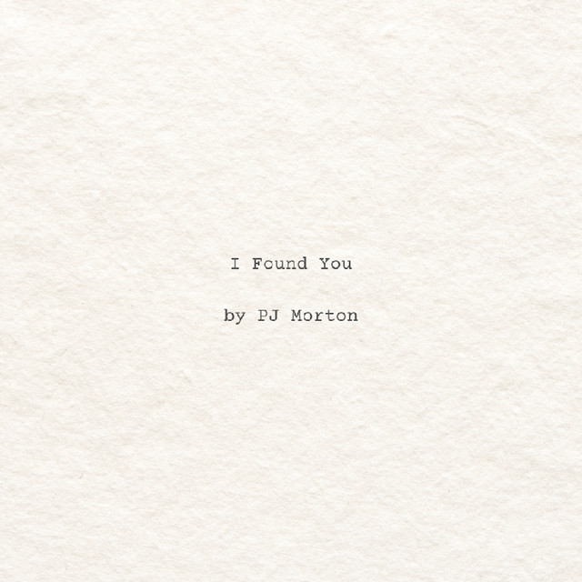 'I Found You' cover art