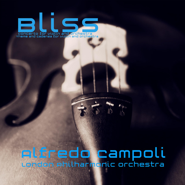 'Bliss: Concerto for Violin and Orchestra, Theme and Cadenza for Violin and Orchestra' cover art