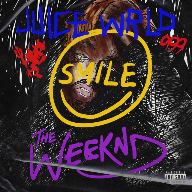 'Smile (with The Weeknd)' cover art