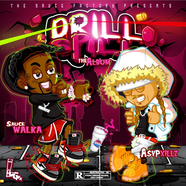 'Drill Spill' cover art