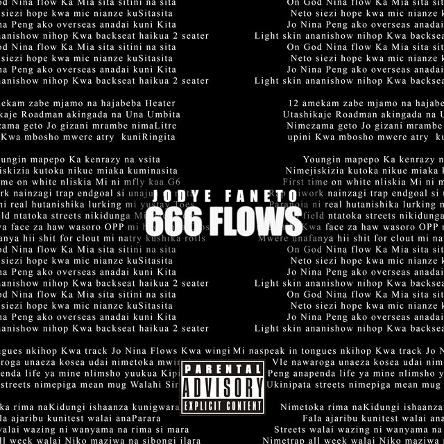 '666 Flows' cover art