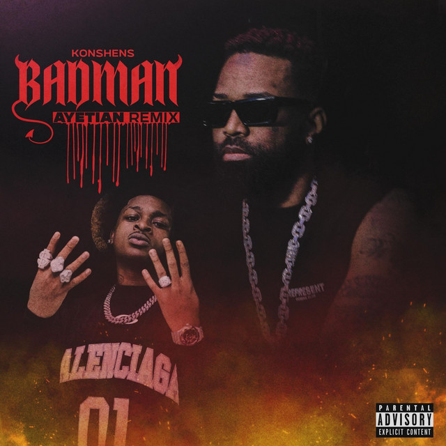 'BADMAN (REMIX)' cover art