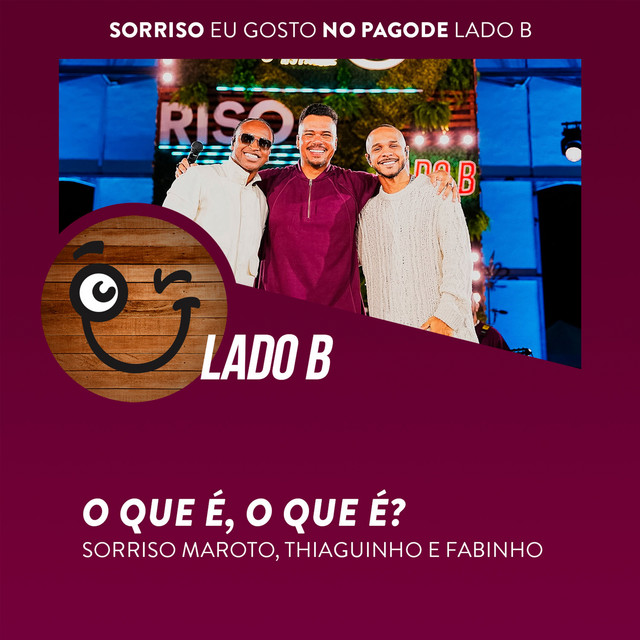 'O Que É, O Que É? (Ao Vivo)' cover art