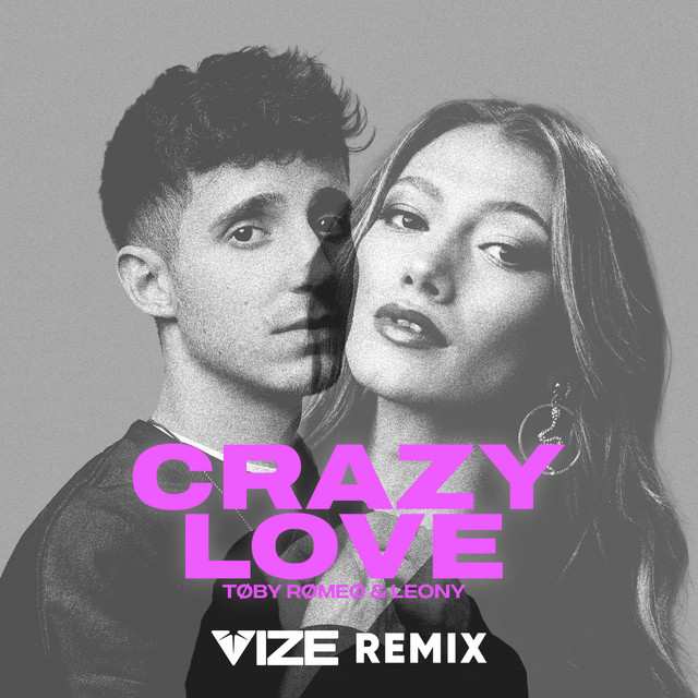 'Crazy Love (VIZE Remix)' cover art