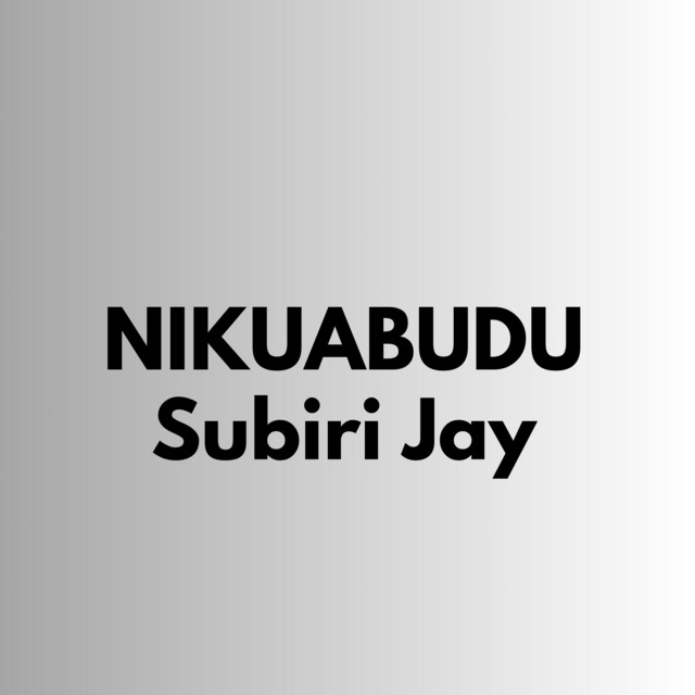 'Nikuabudu' cover art
