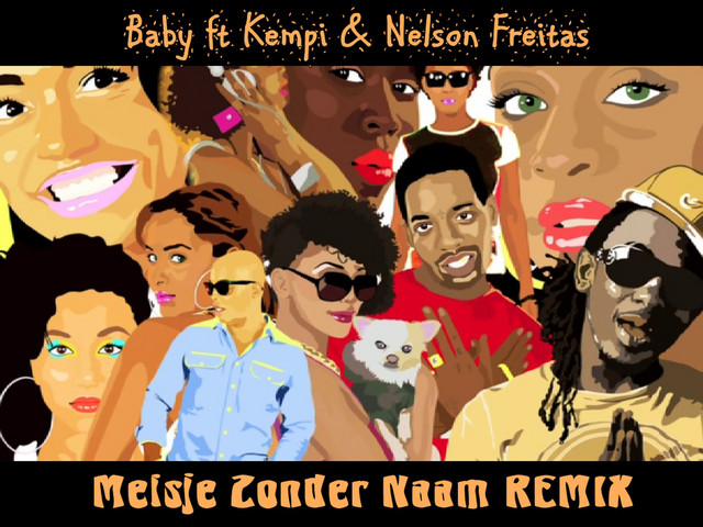 'Meisje Zonder Naam (Remix)' cover art