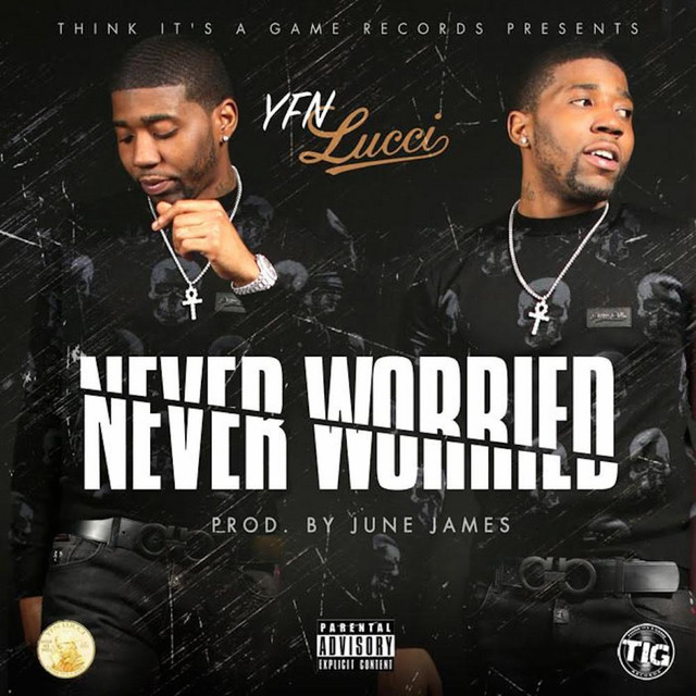 'Never Worried' cover art