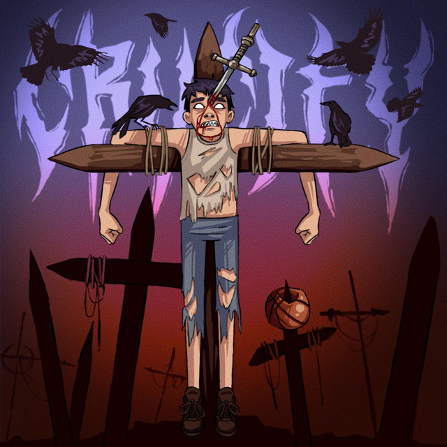'CRUCIFY' cover art