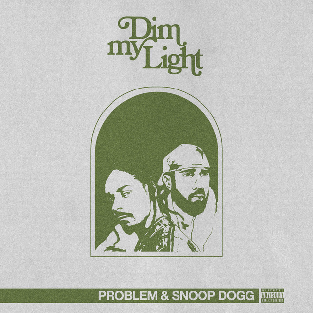 'DIM MY LIGHT' cover art