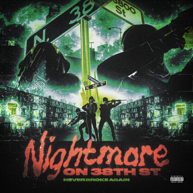 'Nightmare ON 38TH ST' cover art