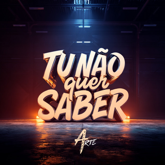 'Tu não quer saber' cover art