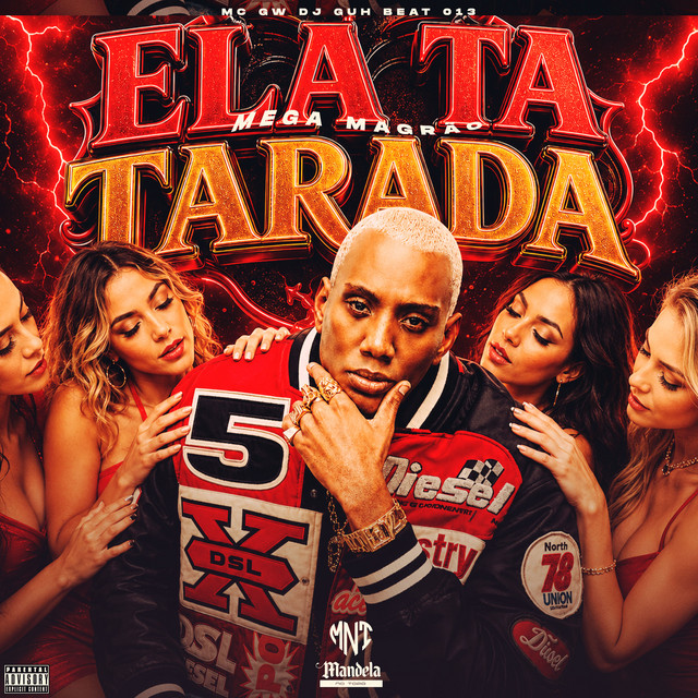 'Mega Magrão Ela Tá Tarada' cover art