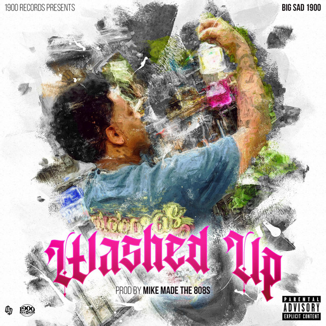 'Washed up' cover art
