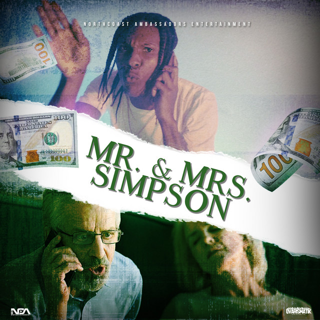 'Mr. & Mrs. Simpson' cover art