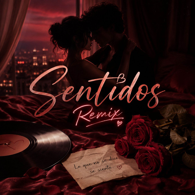 'Sentidos (Remix)' cover art