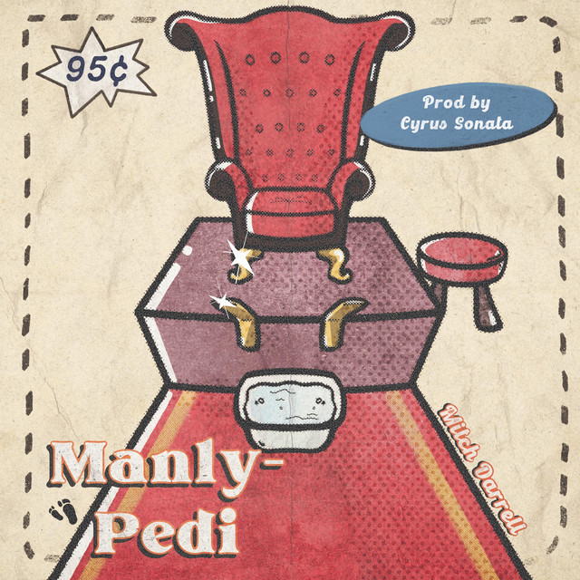 'Manly-Pedi' cover art