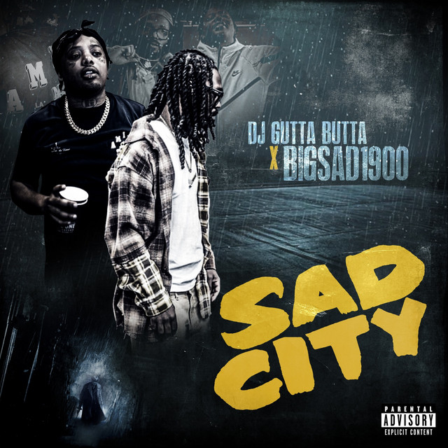 'SAD CITY' cover art