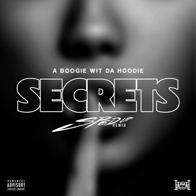 'Secrets (Sped Up Version)' cover art