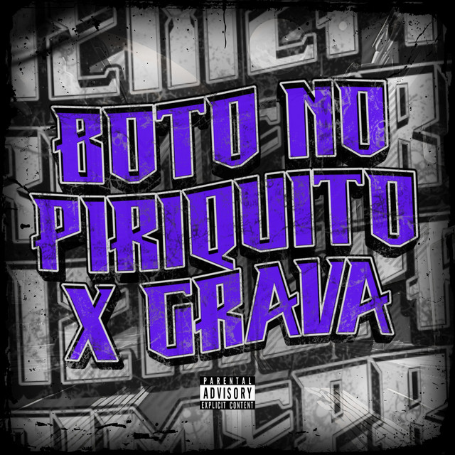 'BOTO NO PIRIQUITO X GRAVA' cover art